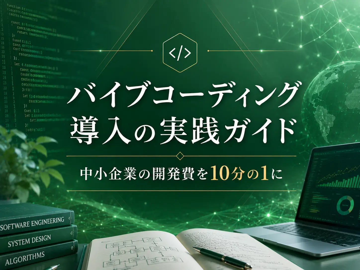 AI駆動開発で中小企業の開発費を10分の1に【バイブコーディング導入の実践ガイド】